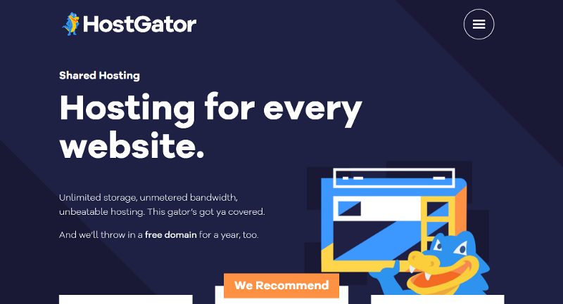 Best Web Hosting Services for Bloggers / Hostigator